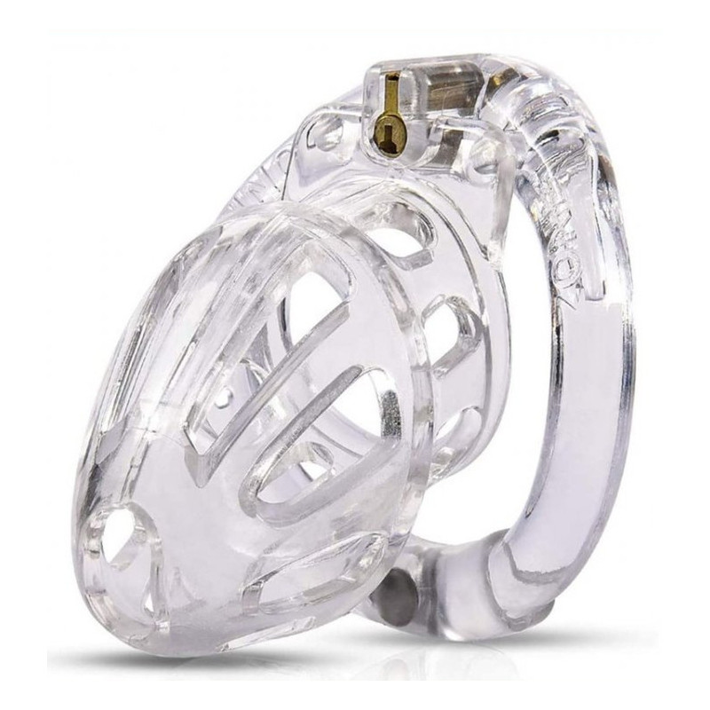  Cage de chasteté Beam 6 x 3cm Transparente